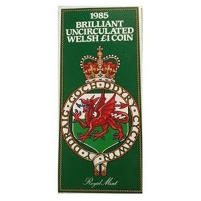 1985 BU Welsh £1 Coin – Presentation Pack